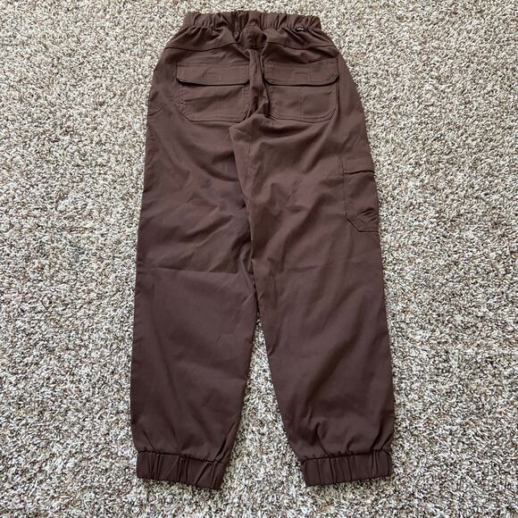 Prana Stretch Zion E-Waist Jogger Women's XS Mocha Relaxed Fit High Rise Cargo - Picture 4 of 10